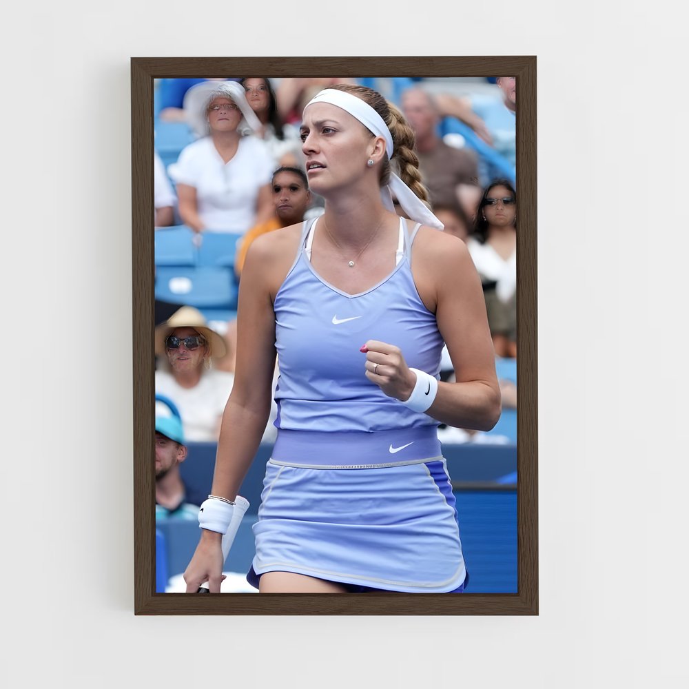 Poster Petra de kvitova – affiche Tennis (vue 5)